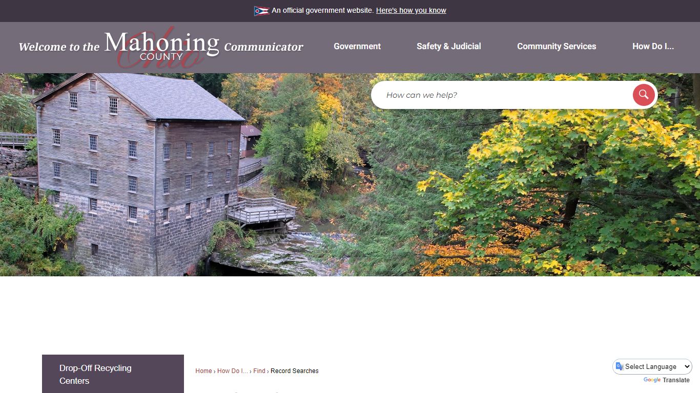 Record Searches | Mahoning County, OH